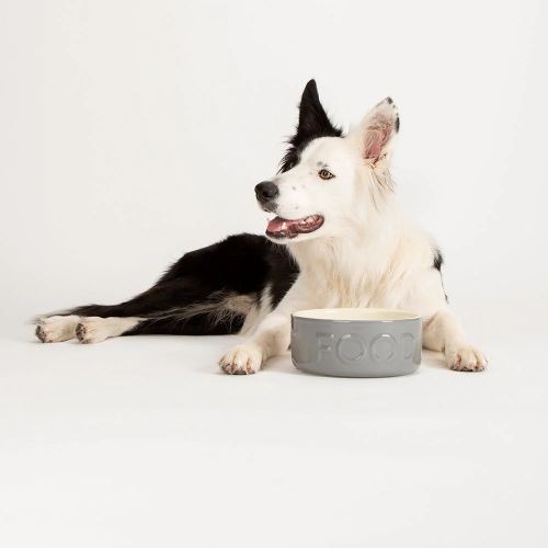 Scruffs Classic Dog Food Bowl - 19cm Grey