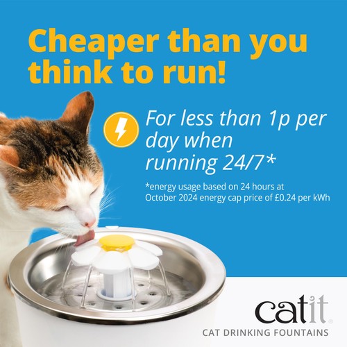Catit Pixi Cat Water Fountain - Mint Green