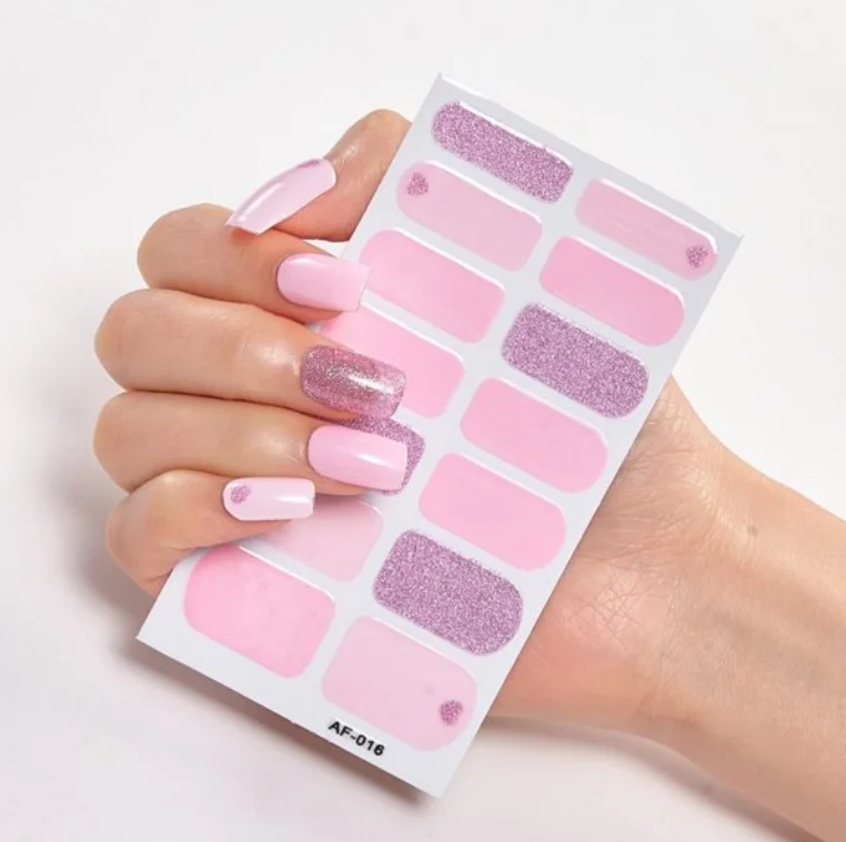 Frexos Fairy Herm semicured uv gel nail stickers kit — Zoovio