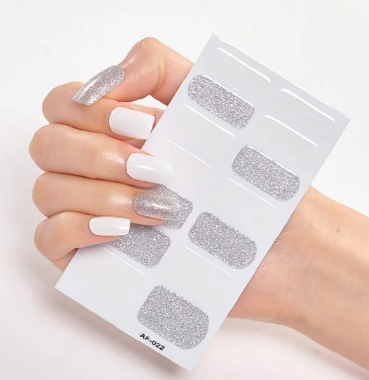 Frexos Jess semicured uv gel nail stickers kit — Zoovio