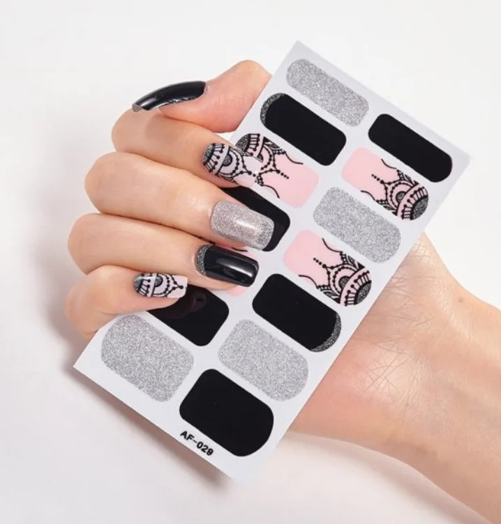 Frexos mind dream semicured uv gel nail stickers kit — Zoovio