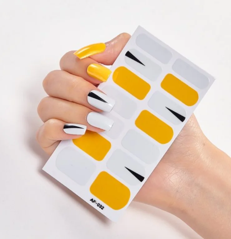 Frexos Hope semicured uv gel nail stickers kit — Zoovio
