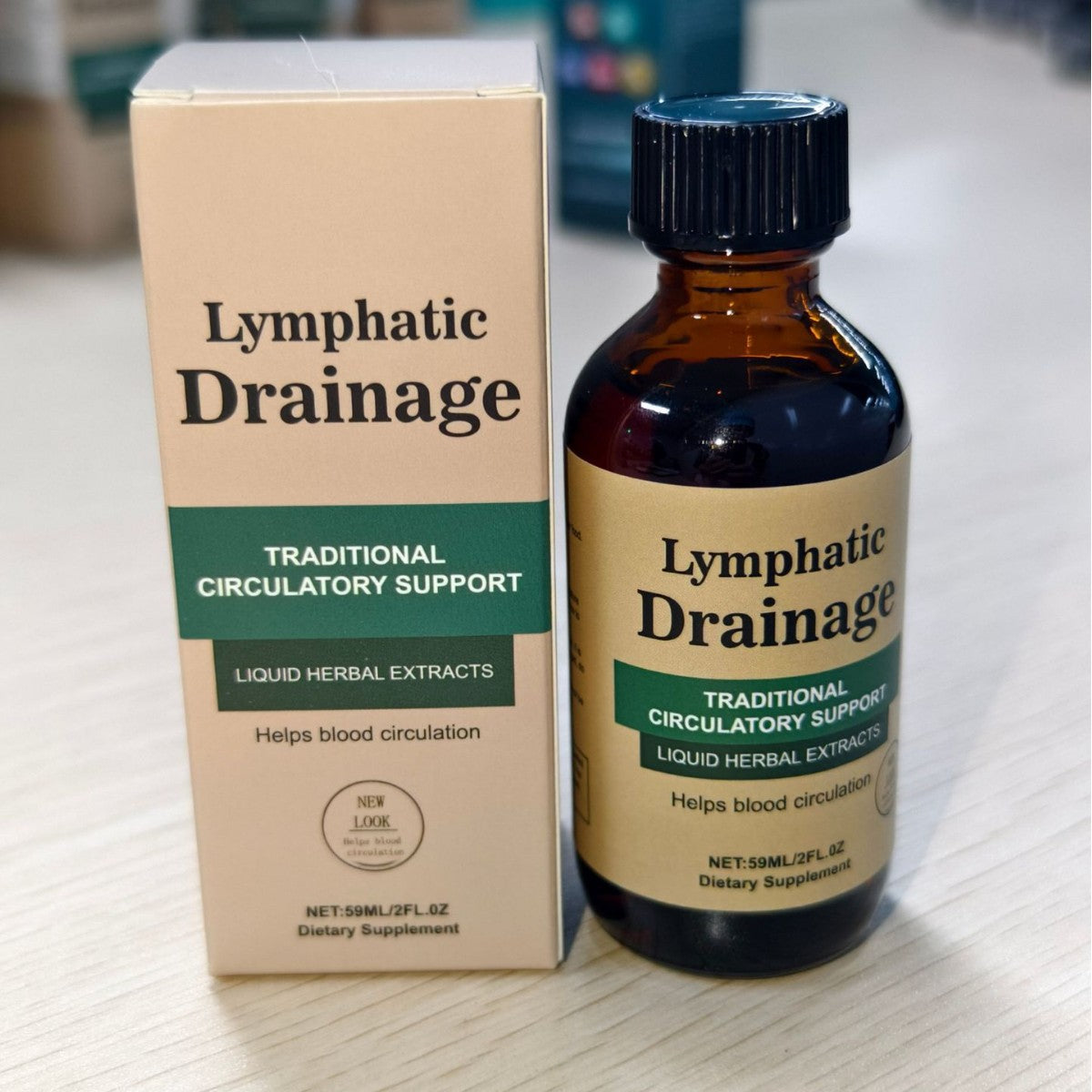 Lymphatic Drainage Drops Supplement