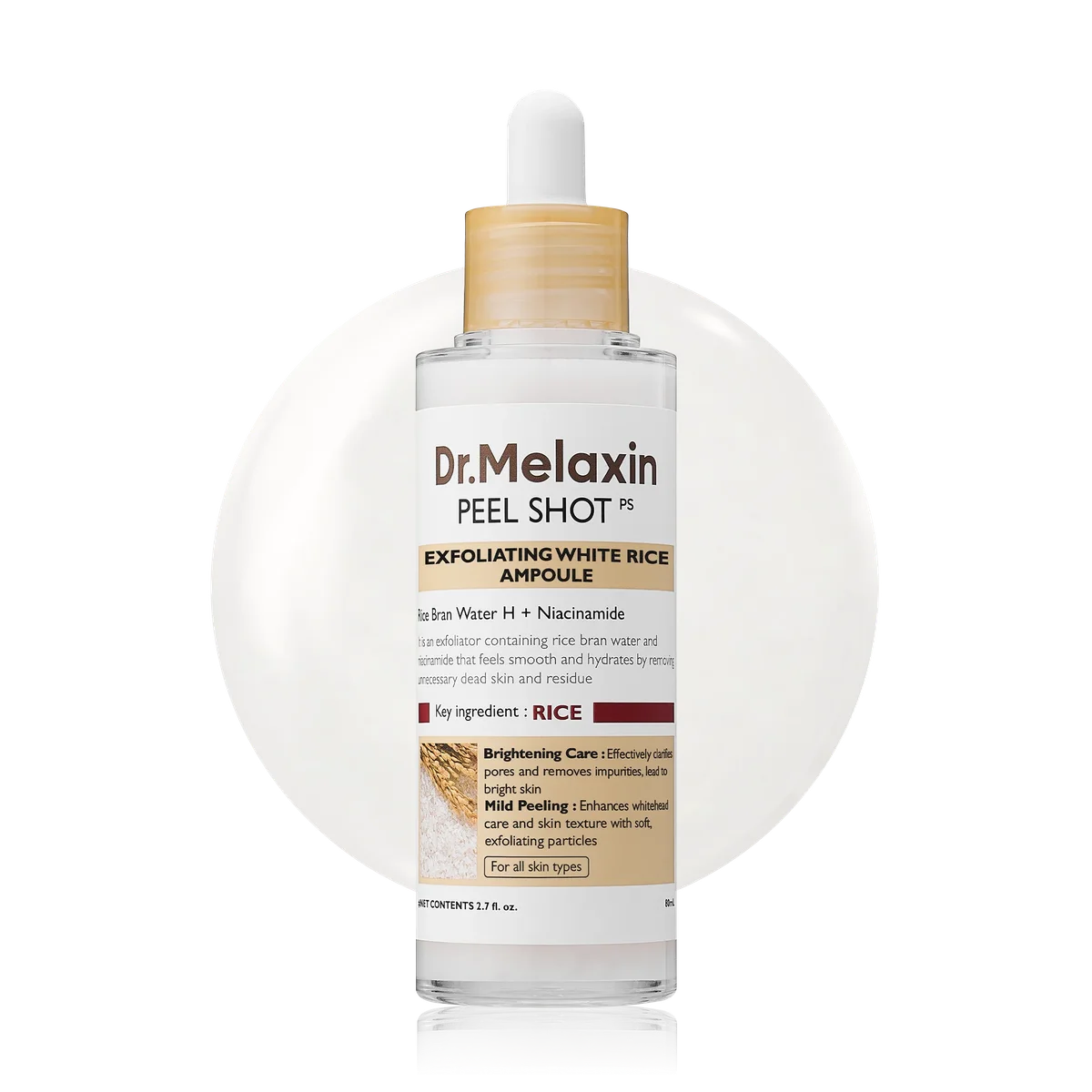 Duo Peel Shot Glow Rice Ampoule — Zoovio