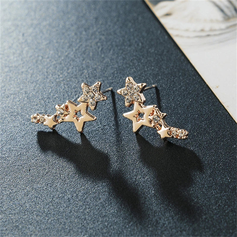 Shiny Star Earrings