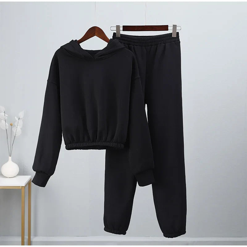 Fleece Tracksuit Set