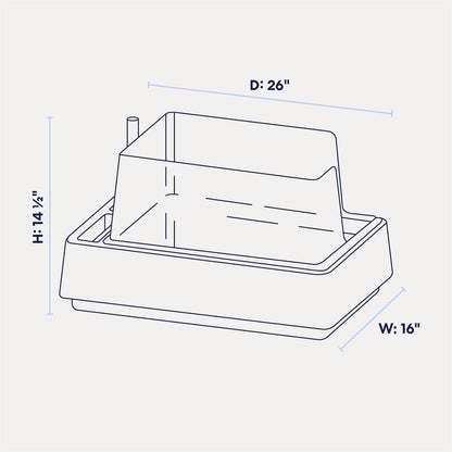 Cove Litter Box