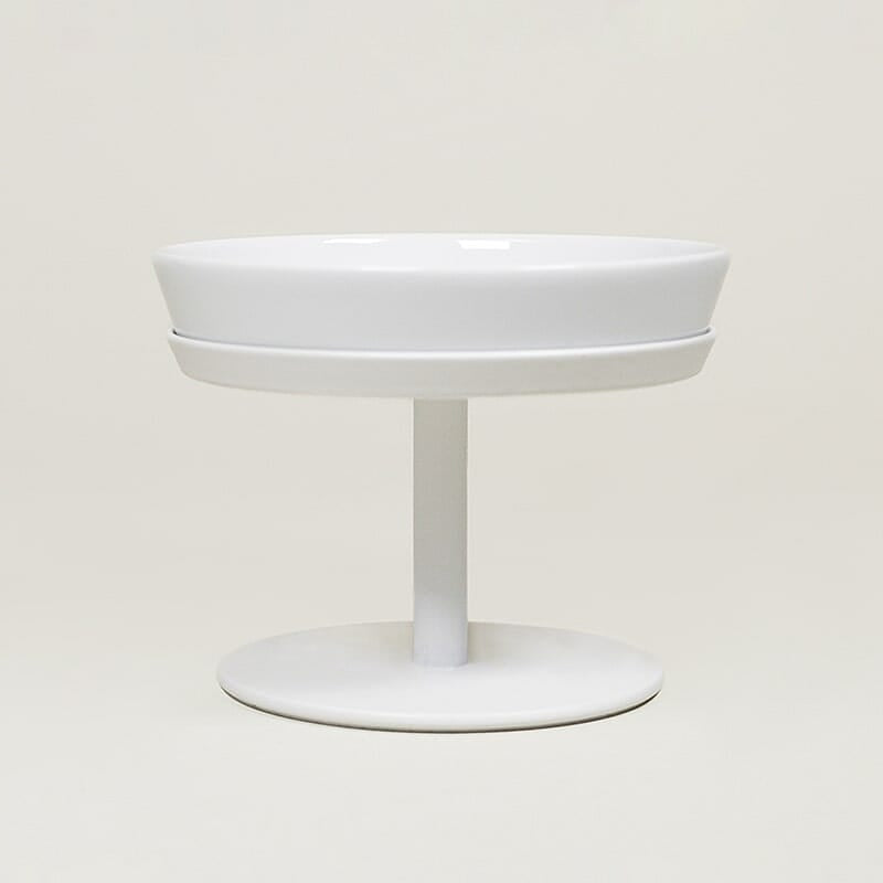 [Bowl Color:White]Dock Cat Bowl